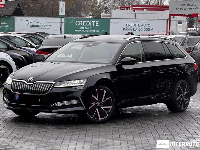 Skoda Superb 2020 doar la InterAuto