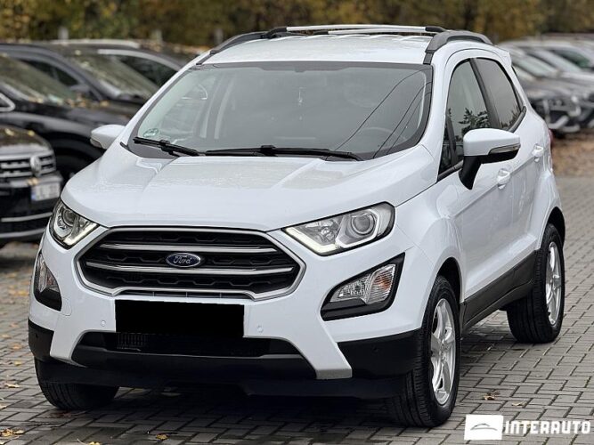 Ford Ecosport 2018 doar la InterAuto