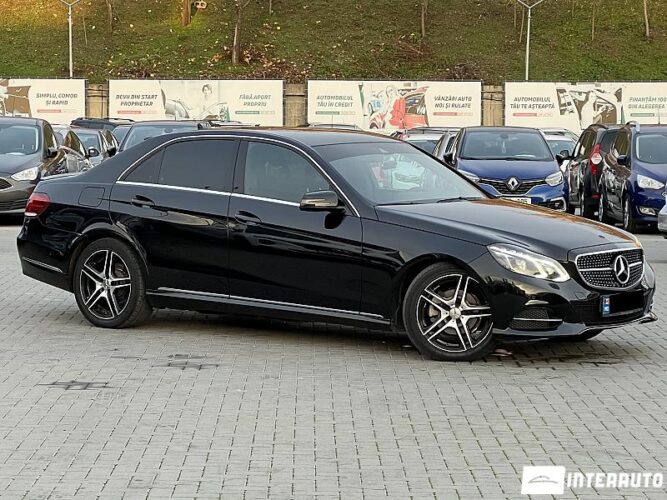 Mercedes E 220 2015 doar la InterAuto