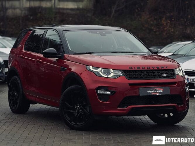 Land Rover Discovery Sport 2017 doar la InterAuto