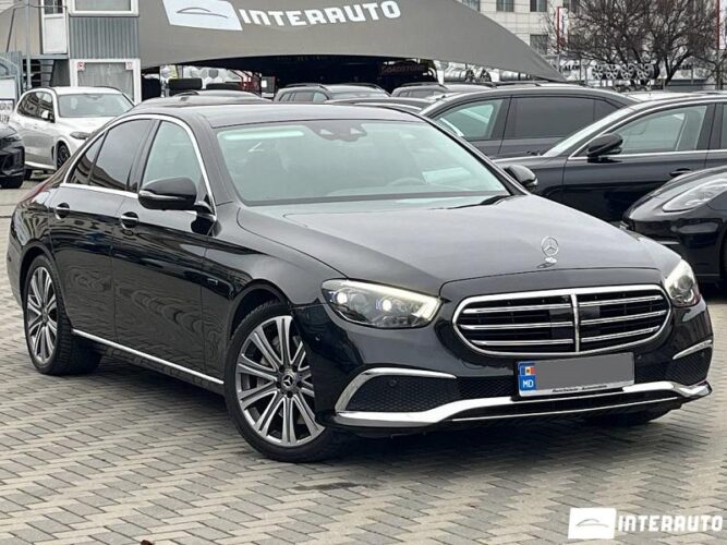 Mercedes E 300e 2020 doar la InterAuto