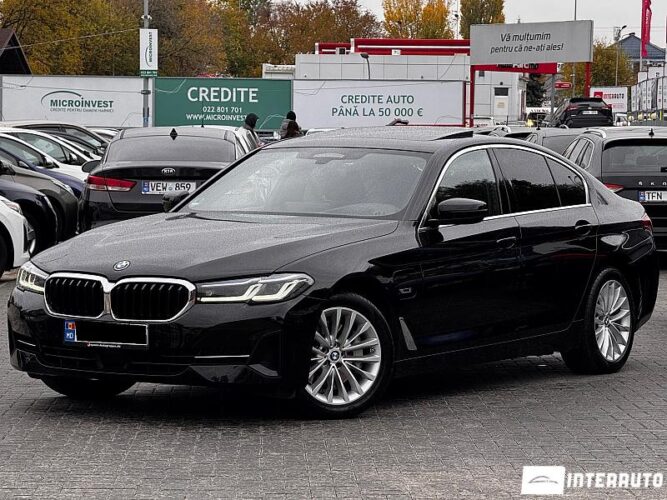 BMW 520e 2022 doar la InterAuto