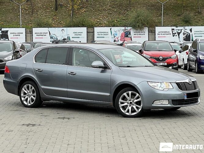 Skoda Superb 2009 doar la InterAuto