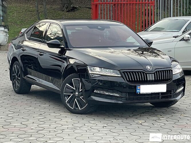 Skoda Superb 2023 doar la InterAuto