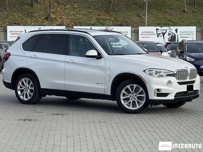 BMW X5 4.0e 2016 doar la InterAuto
