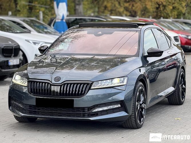 Skoda Superb 2020 doar la InterAuto