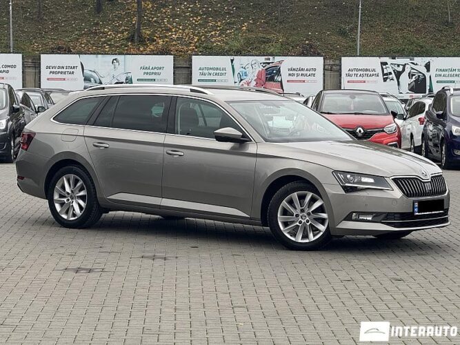 Skoda Superb 2016 doar la InterAuto
