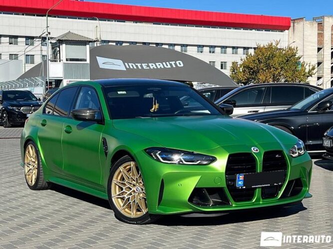 BMW M3 Competition 2022 doar la InterAuto