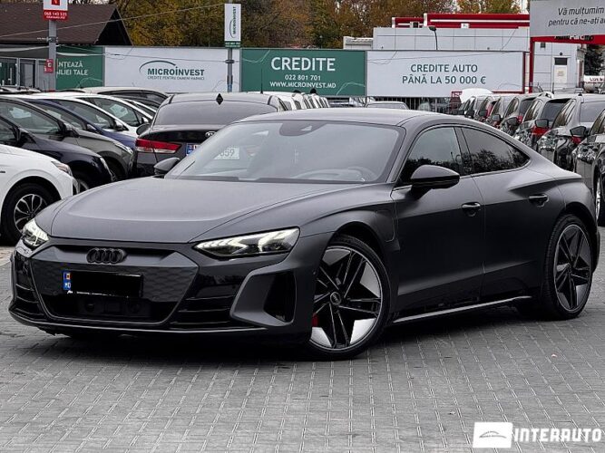 Audi RS E-tron GT 2022 doar la InterAuto