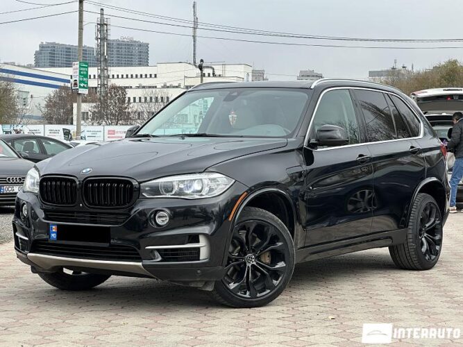 BMW X5 4.0e 2016 doar la InterAuto