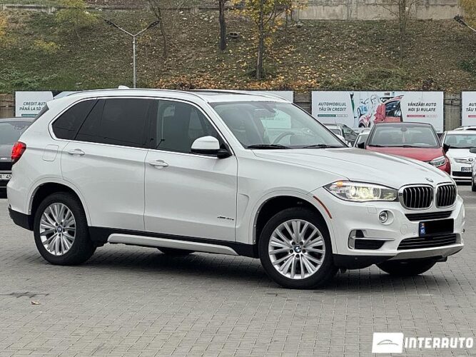 BMW X5 4.0e 2016 doar la InterAuto
