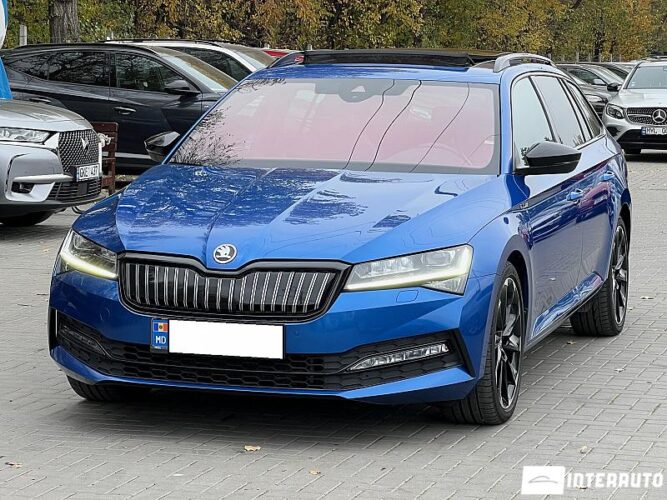 Skoda Superb 2020 doar la InterAuto