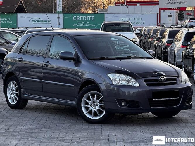 Toyota Corolla 2006 doar la InterAuto