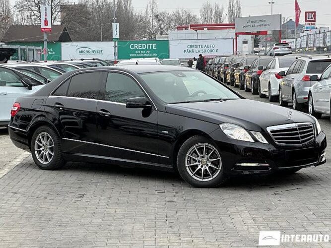 Mercedes E 220 2011 doar la InterAuto