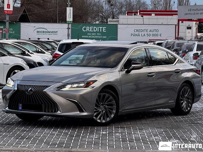 Lexus ES 300h 2020 doar la InterAuto