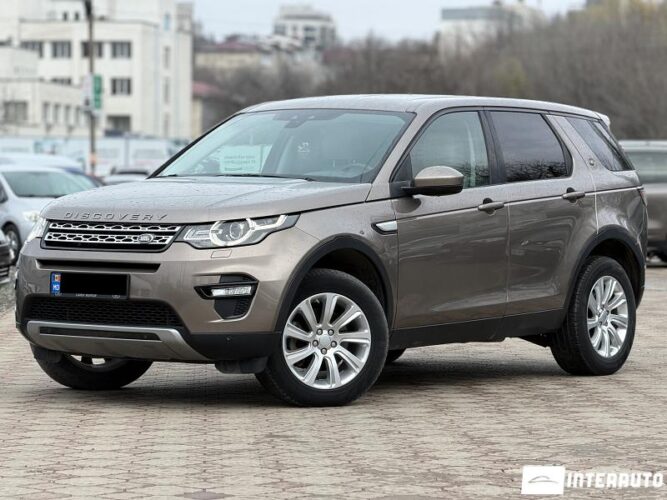 Land Rover Discovery Sport 2016 doar la InterAuto