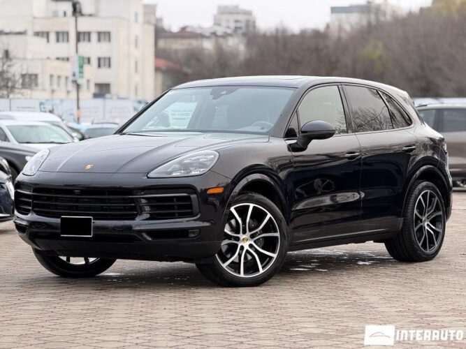 Porsche Cayenne 2020 doar la InterAuto