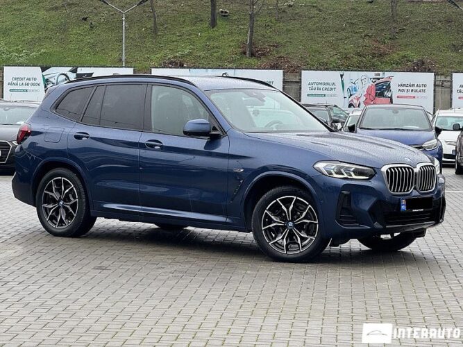 BMW X3 3.0e 2022 doar la InterAuto
