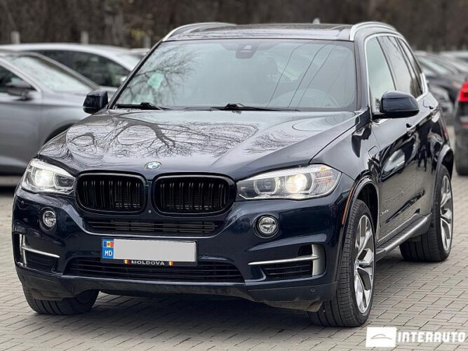 BMW X5 4.0e 2016 doar la InterAuto