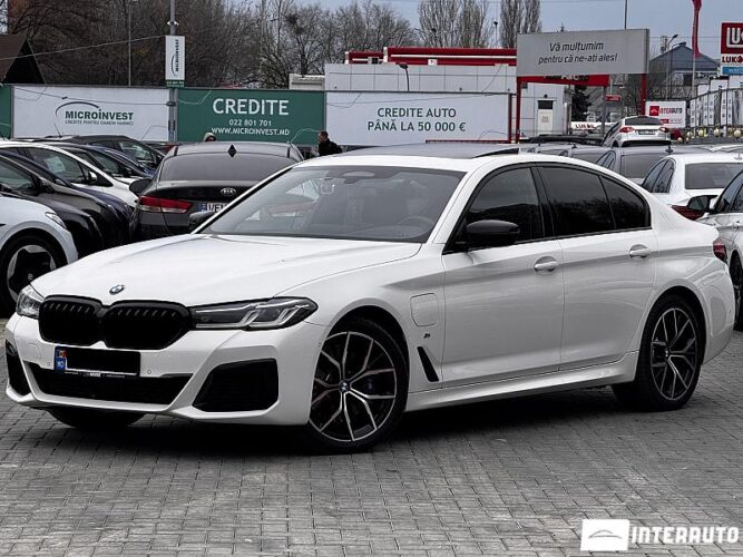 BMW 530e 2021 doar la InterAuto