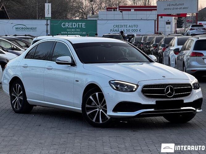 Mercedes E 300de 2021 doar la InterAuto