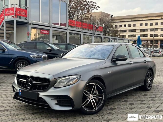 Mercedes E 43 AMG 2018 doar la InterAuto