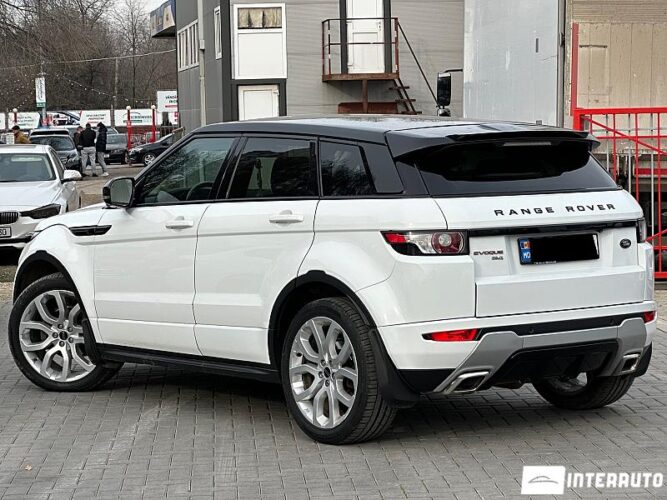 land rover Range Rover Evoque 2012