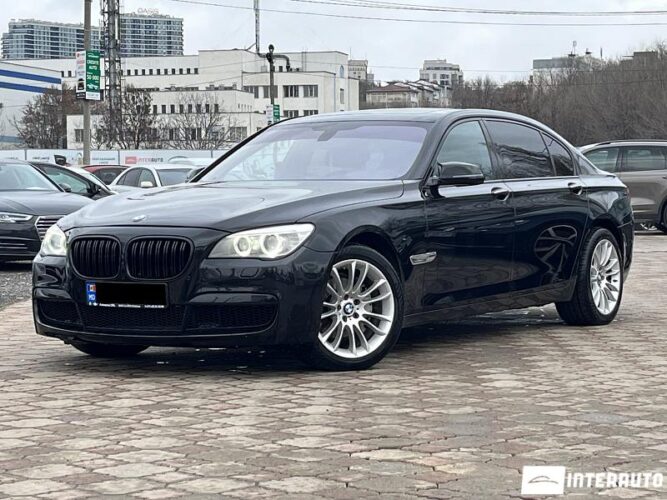 BMW 740 2013 doar la InterAuto