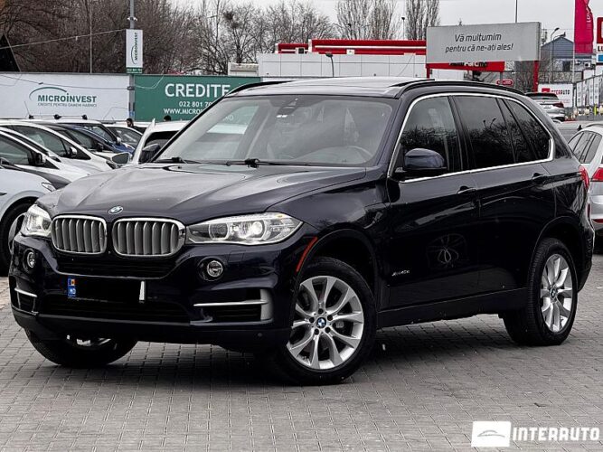 BMW X5 4.0e 2016 doar la InterAuto