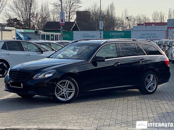 Mercedes E 220 2013 doar la InterAuto