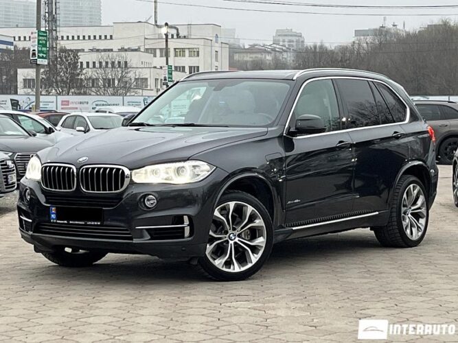 BMW X5 4.0e 2016 doar la InterAuto
