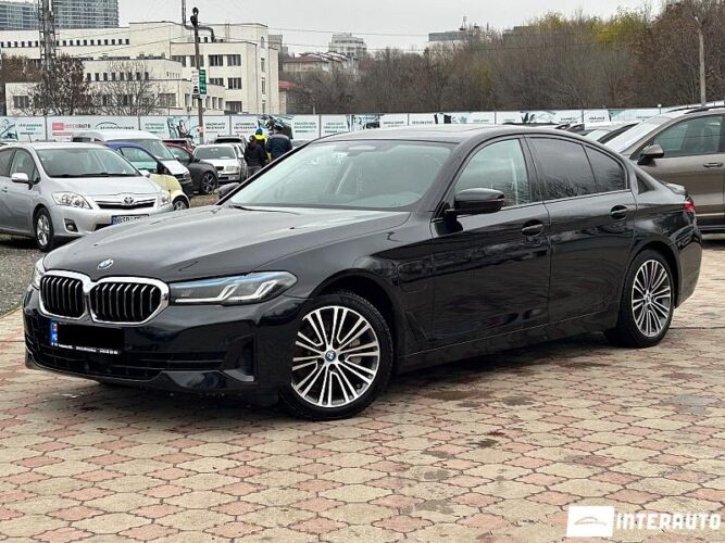 BMW 530e 2021 doar la InterAuto