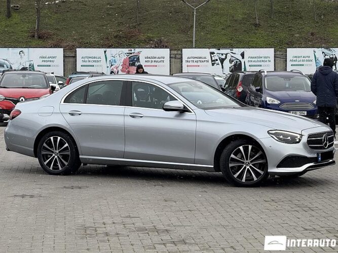Mercedes E 300e 2022 doar la InterAuto