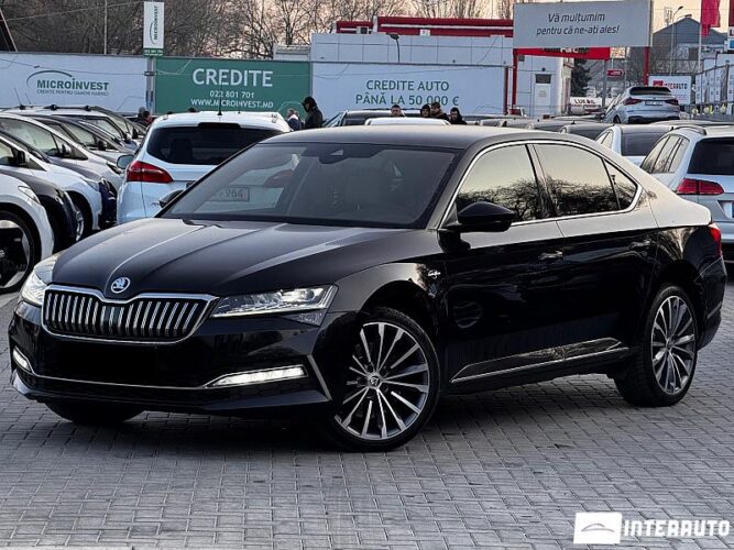 Skoda Superb 2020 doar la InterAuto