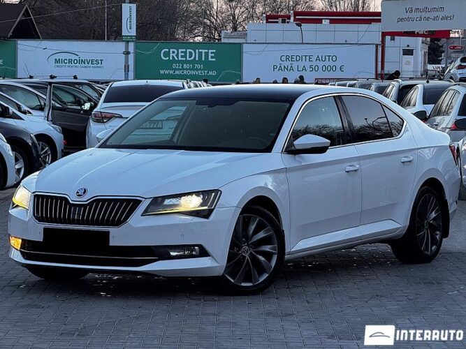 Skoda Superb 2016 doar la InterAuto