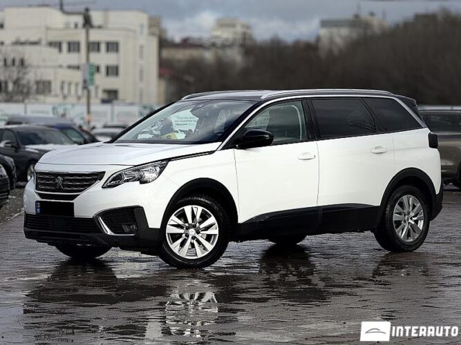 Peugeot 5008 2019 doar la InterAuto