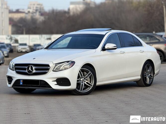 Mercedes E 350 2019 doar la InterAuto