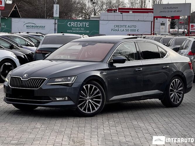 Skoda Superb 2019 doar la InterAuto