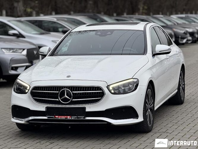 Mercedes E 250 2021 doar la InterAuto