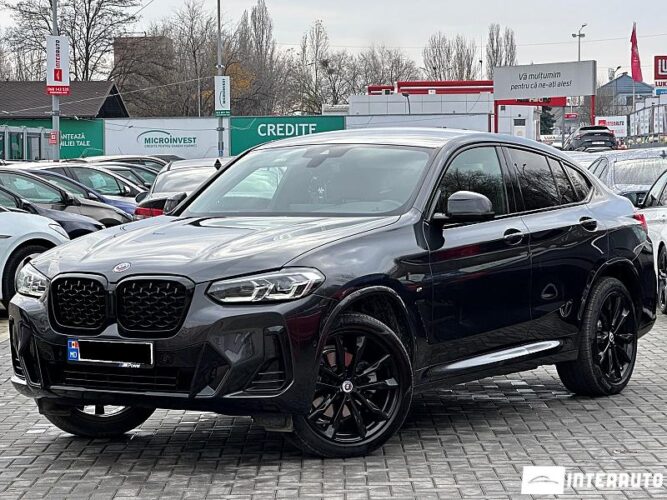 BMW X4 2.0D 2023 doar la InterAuto