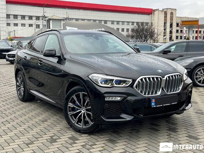 BMW X6 3.0D 2021 doar la InterAuto
