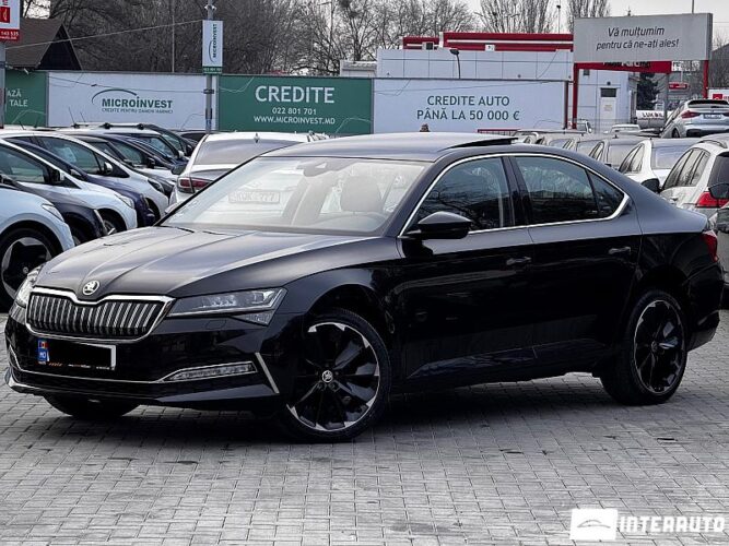 Skoda Superb 2020 doar la InterAuto