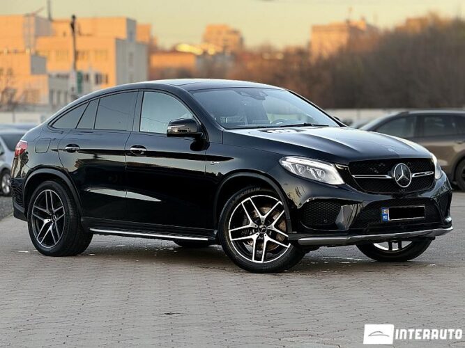 mercedes GLE Coupe 43 AMG 2017