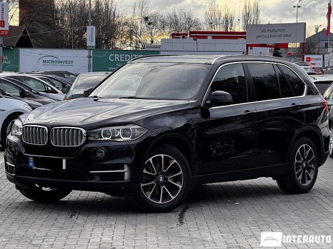 BMW X5 4.0D 2016 doar la InterAuto