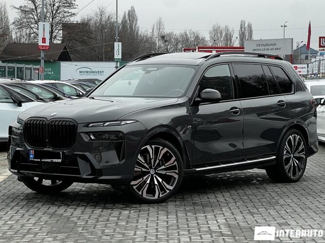 BMW X7 4.0d 2023 doar la InterAuto