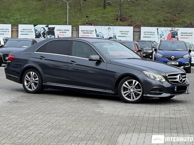 Mercedes E 200 2014 doar la InterAuto