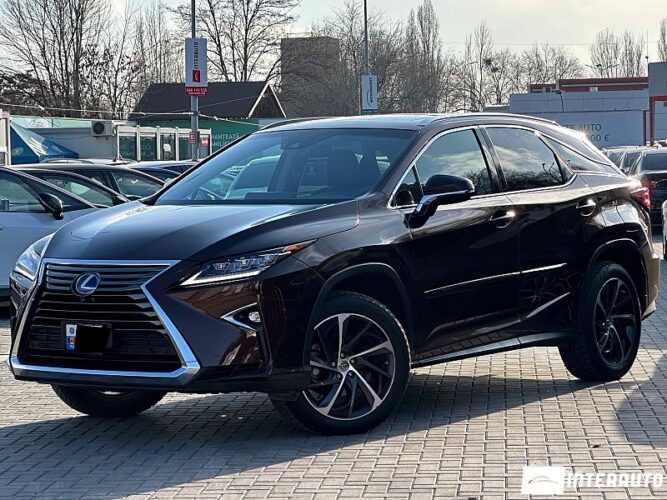 Lexus RX 450h 2016 doar la InterAuto