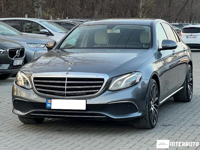 Mercedes E 300 2018 doar la InterAuto