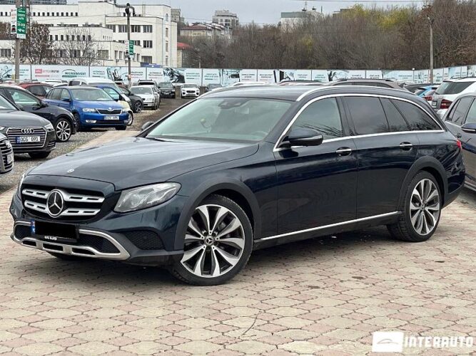 Mercedes E 220 2018 doar la InterAuto