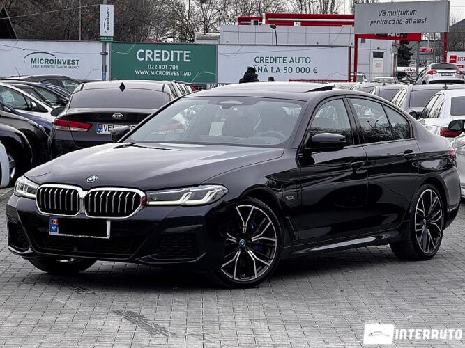 BMW 545e 2021 doar la InterAuto